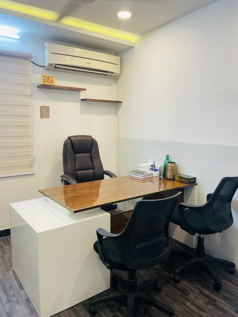 Consultation room at Luxe Dental Clinic