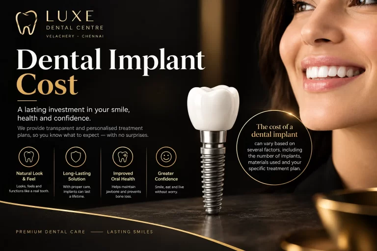Dental Implant Cost in Chennai: What Decides the Price